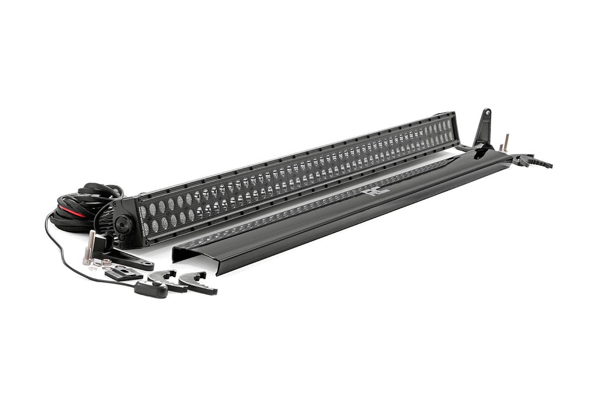 Rough Country 50 Inch CREE LED Light Bar Dual Row Black Series Rough Country