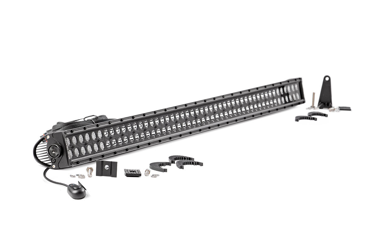 Rough Country 50 Inch CREE LED Light Bar Dual Row Black Series Rough Country