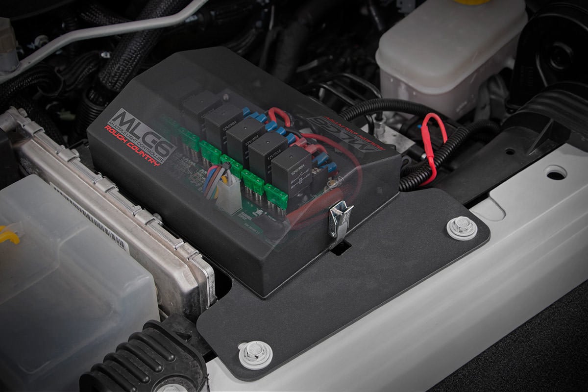 MLC-6 Multiple Light Controller Jeep Wrangler JK/Wrangler Unlimited (07-18) Rough Country-3