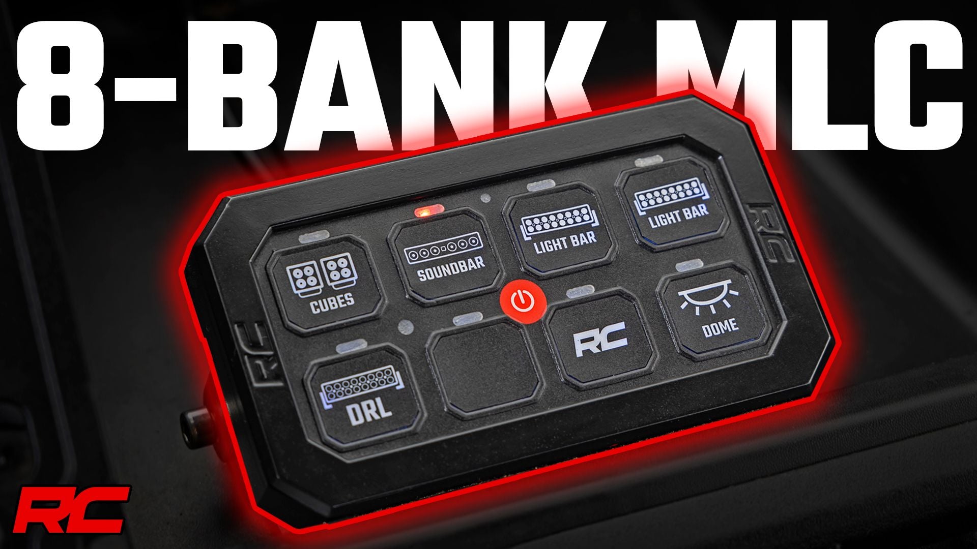 8-Gang Multiple Light Controller Universal Rough Country-1