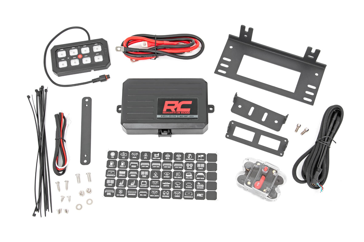 8-Gang Multiple Light Controller Universal Rough Country-2
