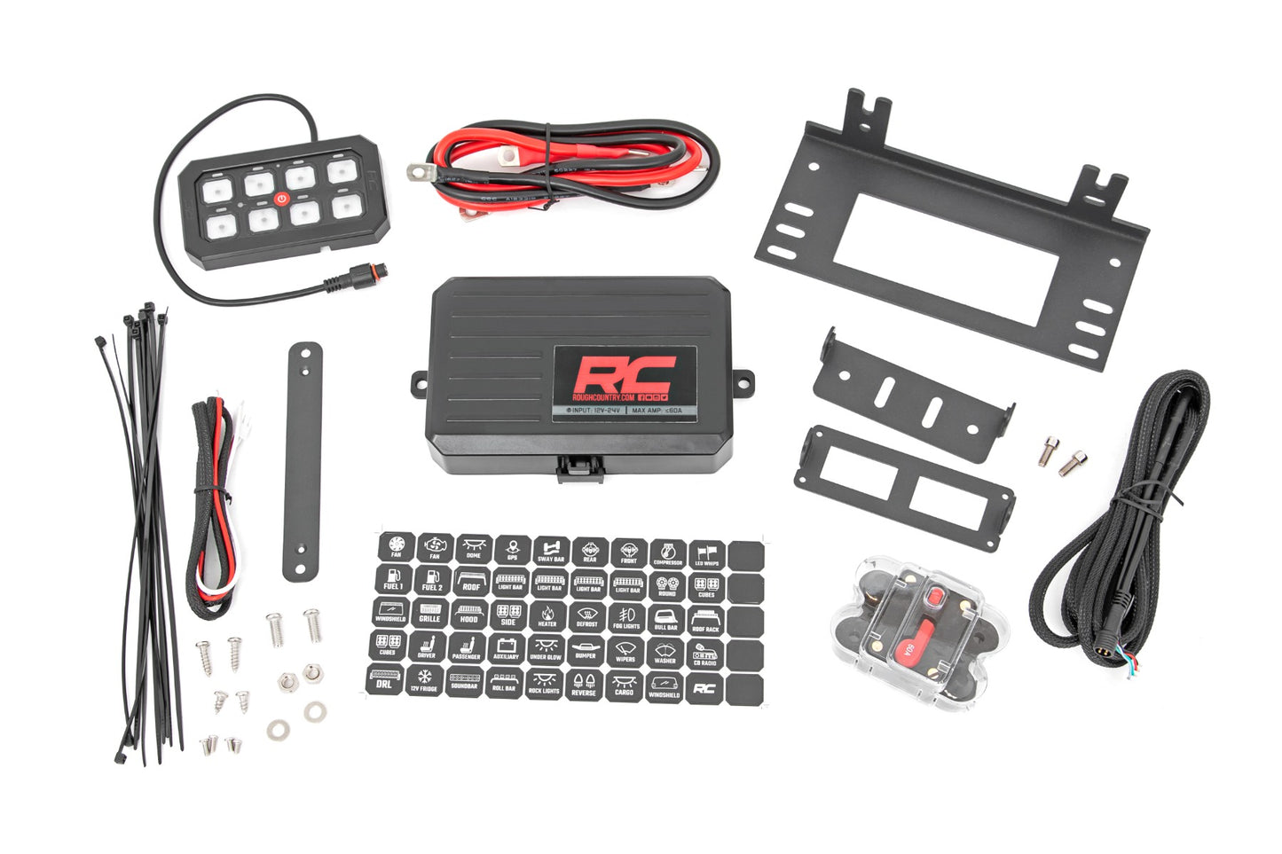 8-Gang Multiple Light Controller Universal Rough Country-2