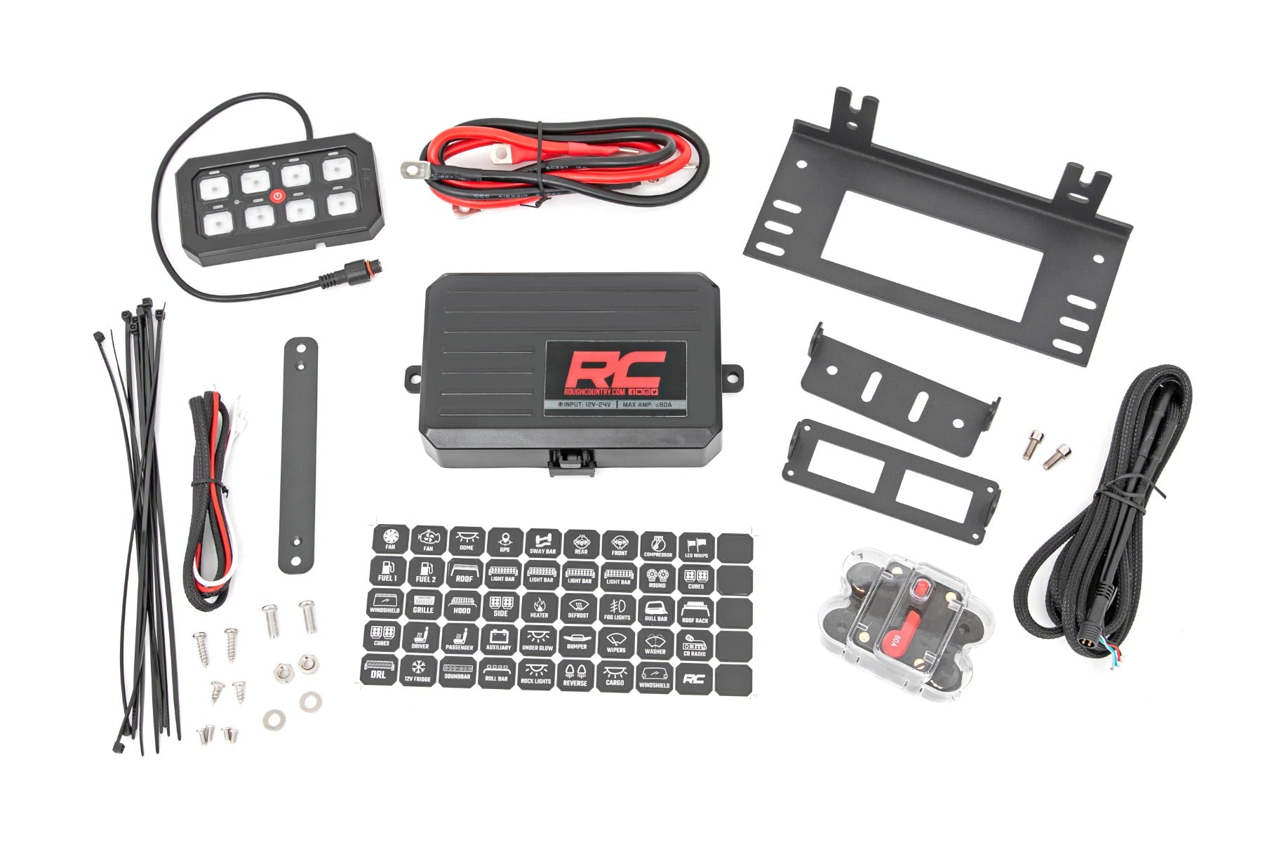 8-Gang Multiple Light Controller Universal Rough Country-2