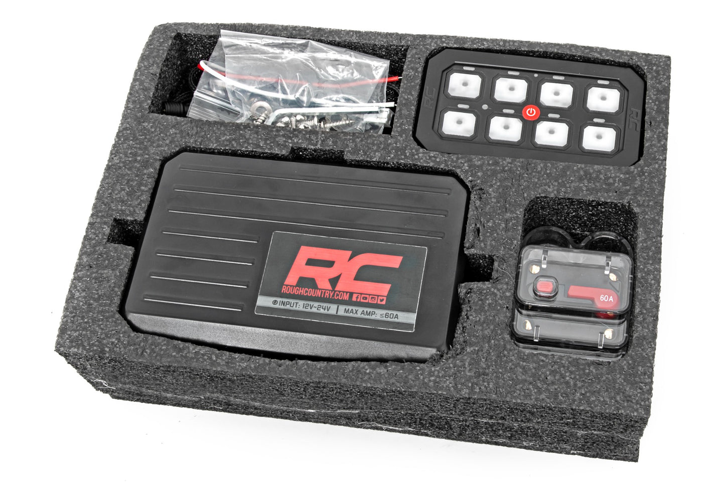 Rough Country 8-Gang Multiple Light Controller Universal Rough Country