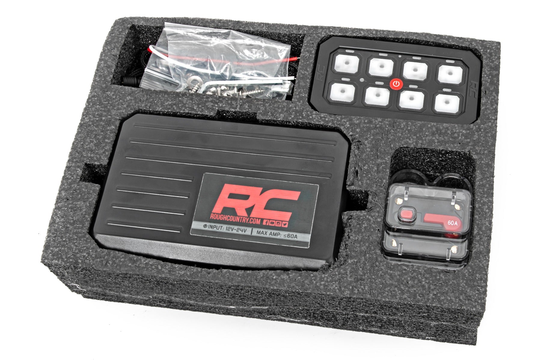 Rough Country 8-Gang Multiple Light Controller Universal Rough Country