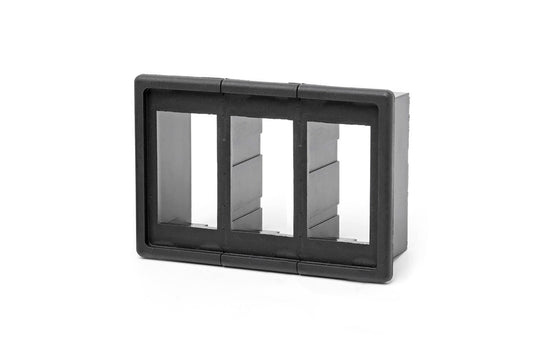 Rocker Switch Housing Kit Black Plastic Rough Country