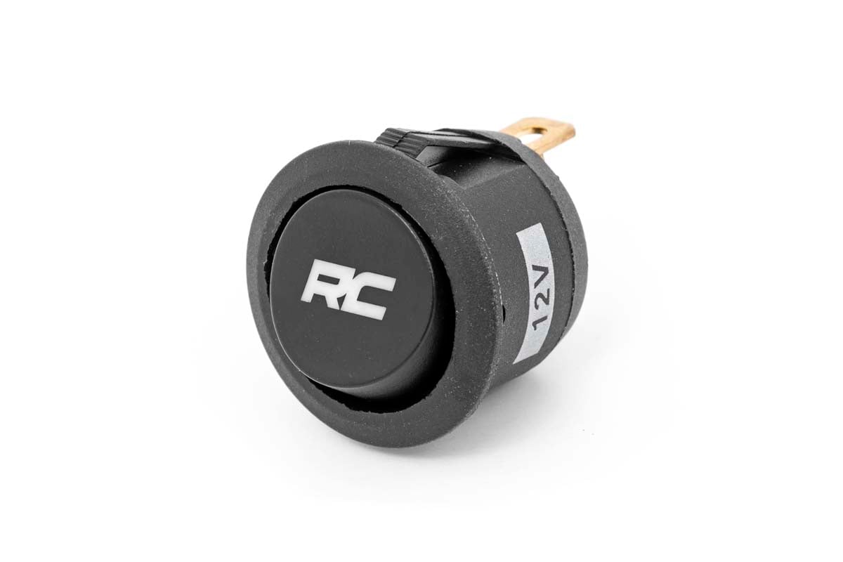 Rocker Switch | Round with Logo Rough Country