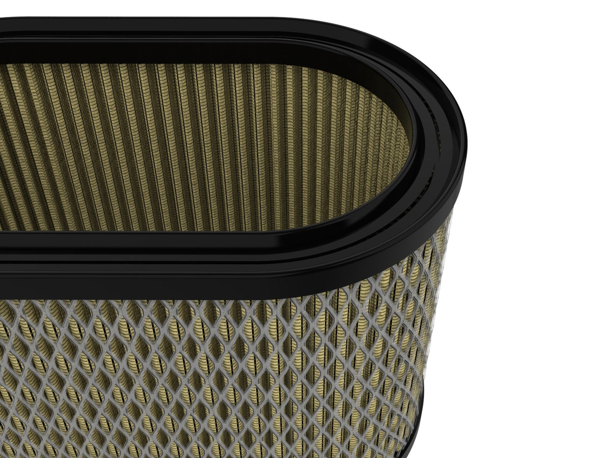 Magnum Flow Round Racing Air Filter w/ Pro Guard 7 Media Fits Weber Ida 48 Carburetors (4-1/2 Inch Height) aFe Power-1