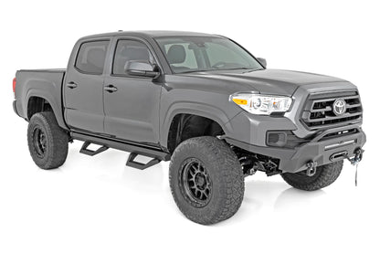 SRX2 Adj Aluminum Step Double Cab Toyota Tacoma 2WD/4WD (2005-2023) Rough Country-1