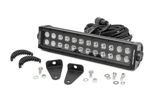 Rough Country Can-Am Defender 12 Inch Dual Row Bumper LED Kit For 16-19 Defender Rough Country