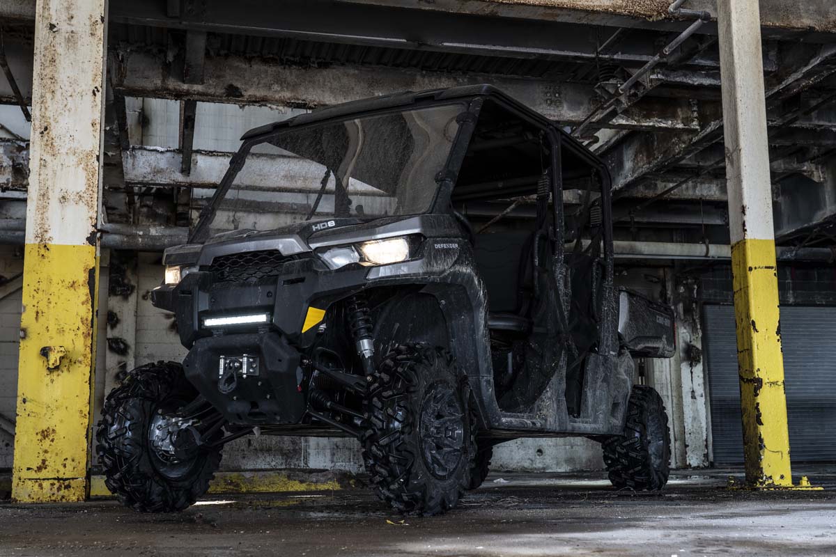 Rough Country Can-Am Defender 12 Inch Dual Row Bumper LED Kit For 16-19 Defender Rough Country