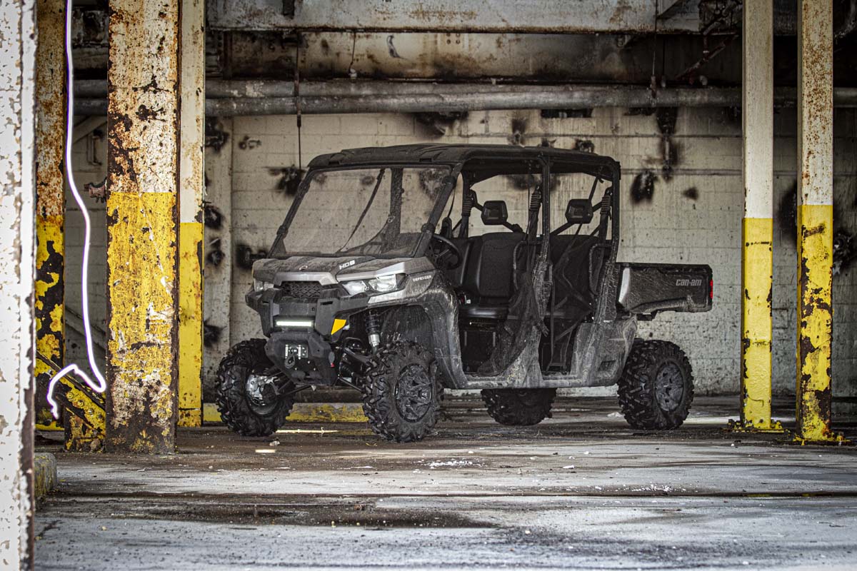 Rough Country Can-Am Defender 12 Inch Dual Row Bumper LED Kit For 16-19 Defender Rough Country