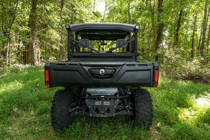 LED Light Cab Mount 2 Inch Black Pair Flood Can-Am Defender HD 5/HD 8/HD 9/HD 10 Rough Country-5