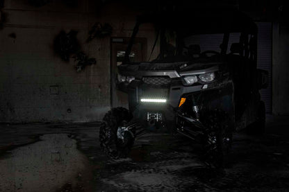 Can-Am Defender 12 Inch Single Row Bumper LED Kit For 16-19 Defender Rough Country-4