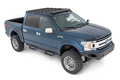 LED Light Kit Ditch Mount 2 Inch Black Pair Flood Ford F-150 (15-26)/F-150 Lightning (22-26) Rough Country-5
