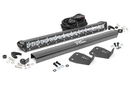 Ford 20.0 Inch LED Bumper Kit w/ Chrome Series LED 21-UP Ford Bronco Sport Rough Country