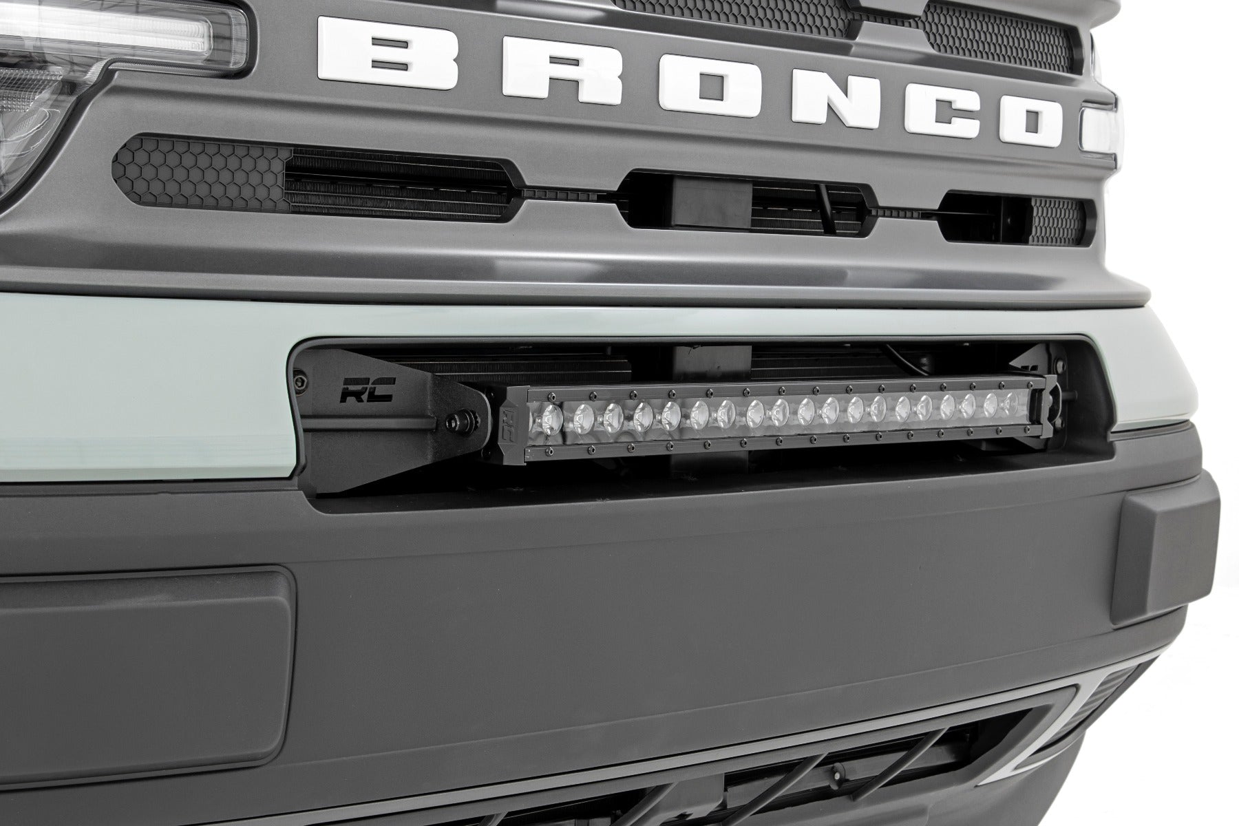 Rough Country Ford 20.0 Inch LED Bumper Kit w/ Chrome Series LED 21-UP Ford Bronco Sport Rough Country