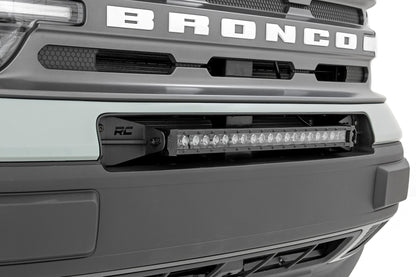 Ford 20.0 Inch LED Bumper Kit w/ Chrome Series LED 21-UP Ford Bronco Sport Rough Country-2