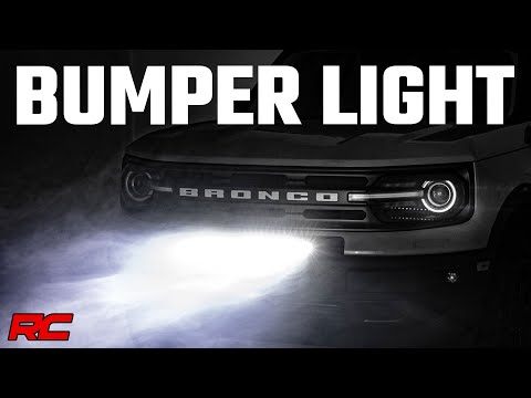Rough Country Ford 20.0 Inch LED Bumper Kit w/ Black Series LED 21-Up Ford Bronco Sport Rough Country