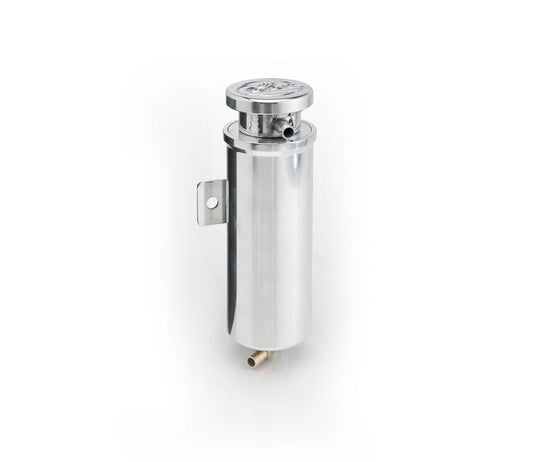 Diamond Cut Aluminum Vented Recovery Tank 7 x 3 Inch w/Filler Neck Cap & Mounting Bracket Radiator Be Cool