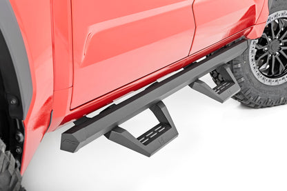 SRX2 Adj Aluminum Steps CrewMax Toyota Tundra 2WD/4WD (2022-2026) Rough Country-3