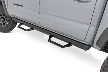 SRL2 Adj Aluminum Step Double Cab Toyota Tacoma 2WD/4WD (2005-2023) Rough Country