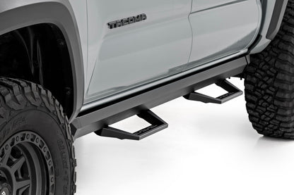 SRL2 Adj Aluminum Step Double Cab Toyota Tacoma 2WD/4WD (2005-2023) Rough Country-3