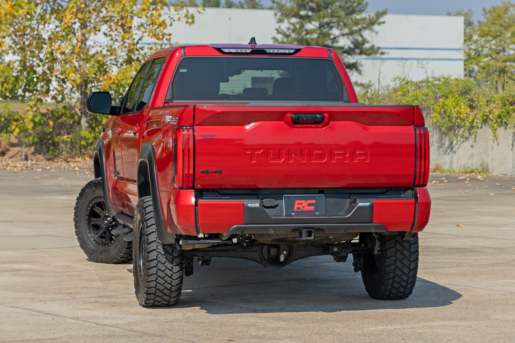 SRL2 Adj Aluminum Steps CrewMax Toyota Tundra 2WD/4WD (2022-2026) Rough Country-5