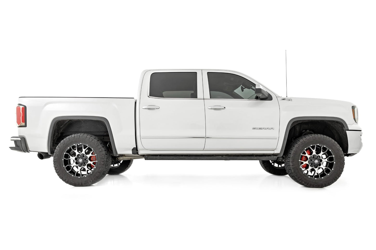 Caliper Covers Front and Rear Red Silverado/Sierra 1500 (14-18 & Classic) Rough Country-4