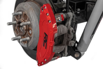 Caliper Covers Rear Red Ford F-150 2WD/4WD (2021-2025) Rough Country-4