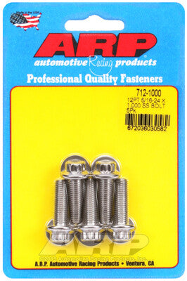 5/16 Inch SAE 12-Point Bolts - Stainless Polished ARP Racing Products-16