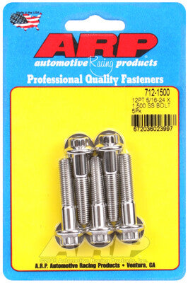 5/16 Inch SAE 12-Point Bolts - Stainless Polished ARP Racing Products-14