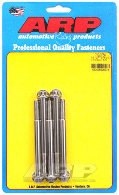 5/16 Inch SAE 12-Point Bolts - Stainless Polished ARP Racing Products-5