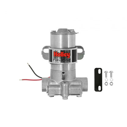 140 GPH Black Electric Fuel Pump Marine Carbureted Applications Compatible with Gasoline Only Holley