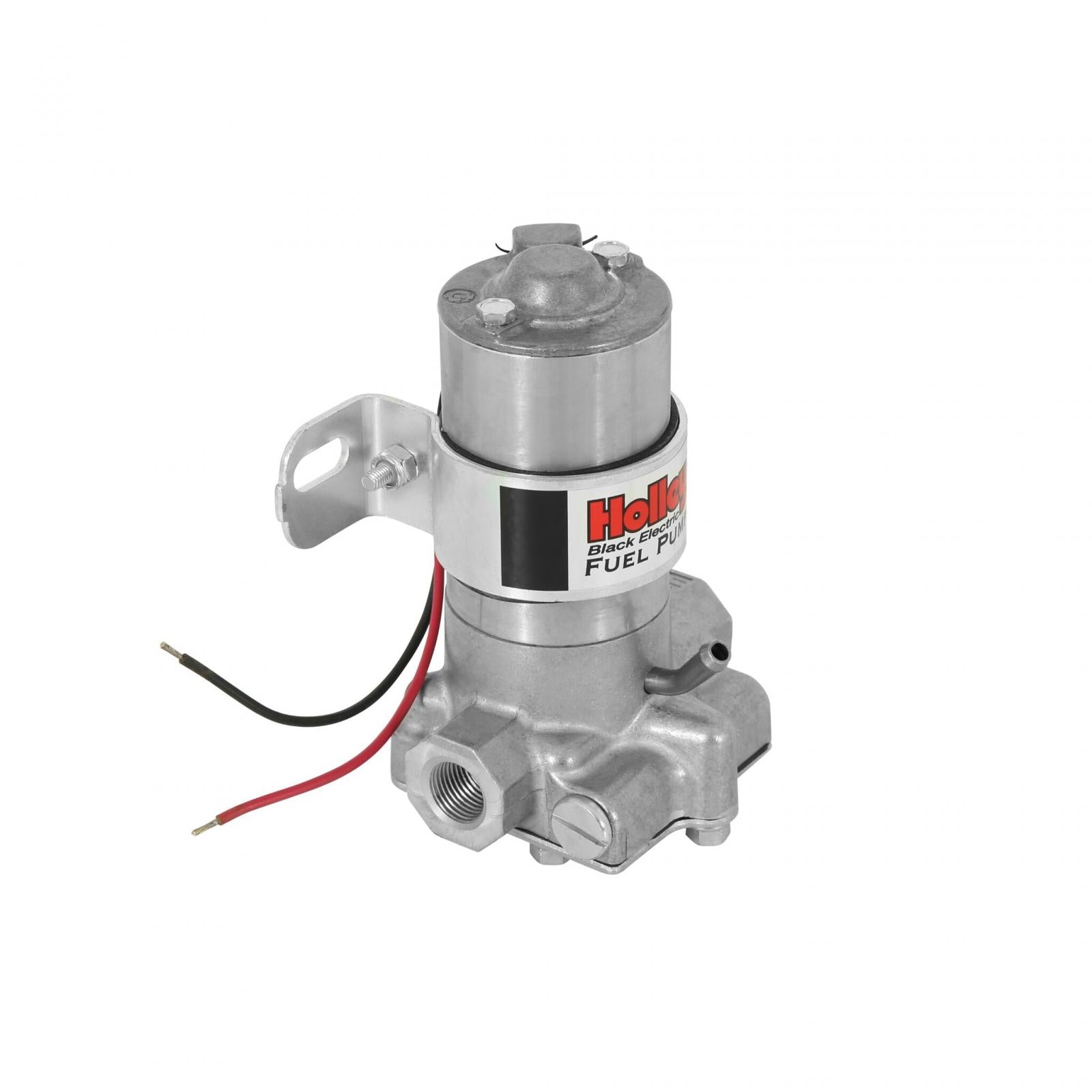 140 GPH Black Electric Fuel Pump Marine Carbureted Applications Compatible with Gasoline Only Holley-2