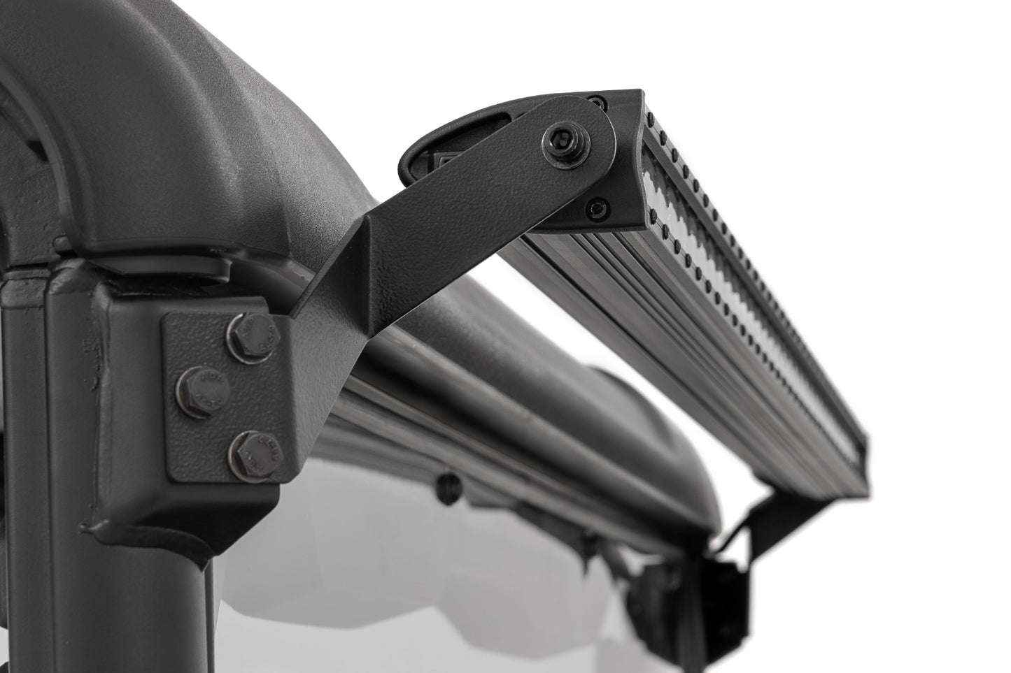 LED Light Kit Rear Mount 50 Inch Black-Series Single Row CFMOTO UFORCE U10 Pro Rough Country-4