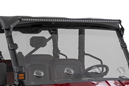 LED Light Mount 50 Inch Black Single Row CFMOTO UFORCE U10 Pro Rough Country-1