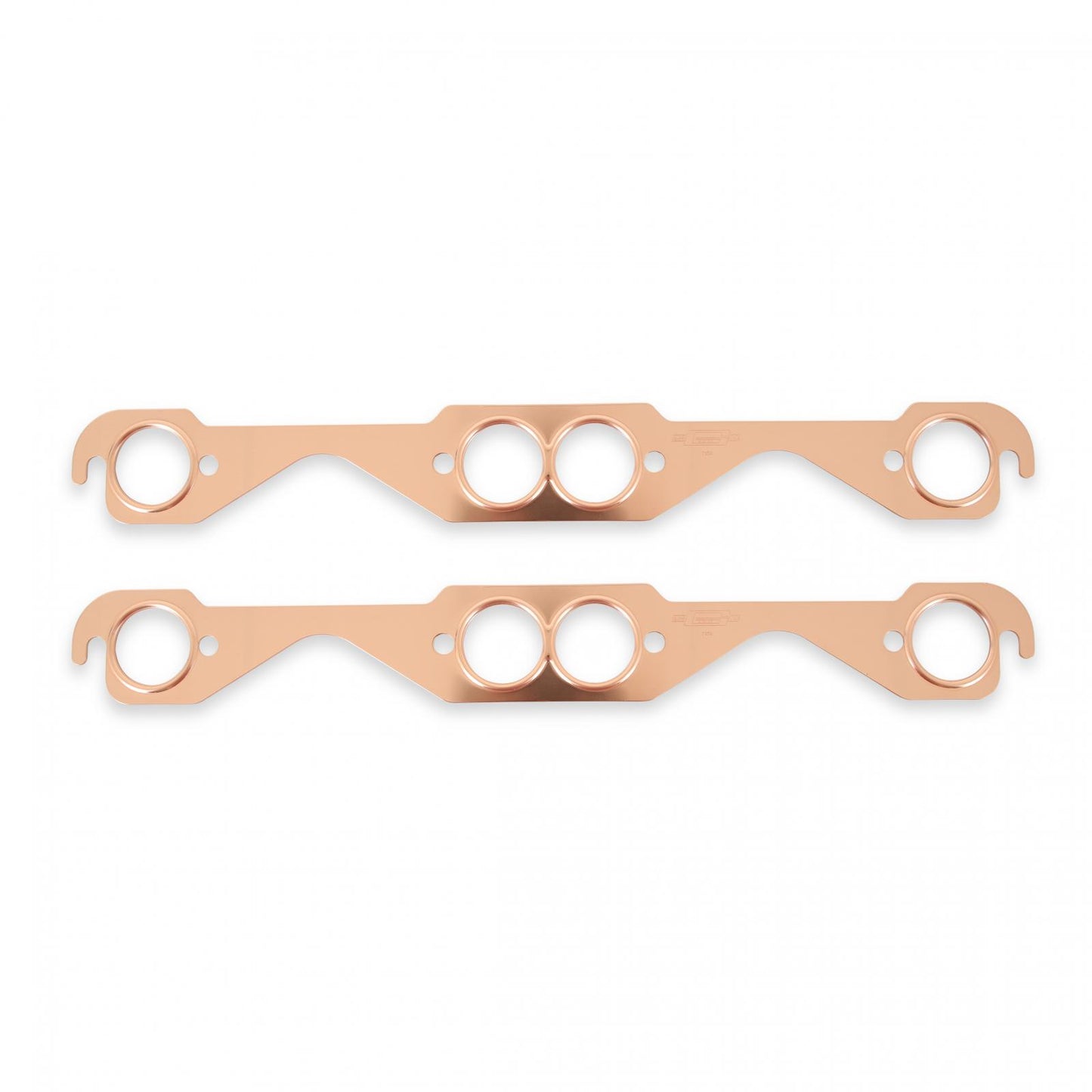 Copper Seal Header Gaskets Flat Fits 1955-1991 Chevrolet 262-400 Gen I Small Block Round Ports Mr Gasket