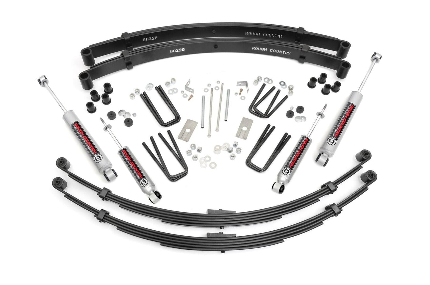 3 Inch Lift Kit Rear Springs Toyota Truck 4WD (1984-1985) Rough Country