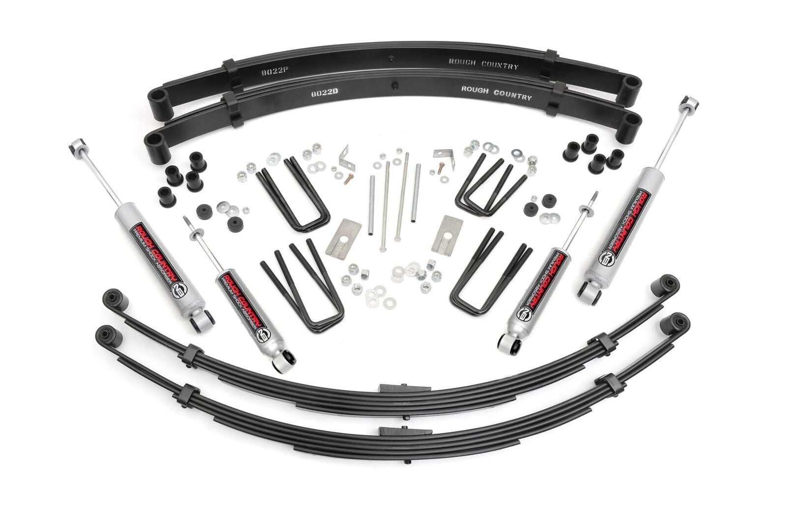 3 Inch Lift Kit Rear Springs Toyota Truck 4WD (1984-1985) Rough Country