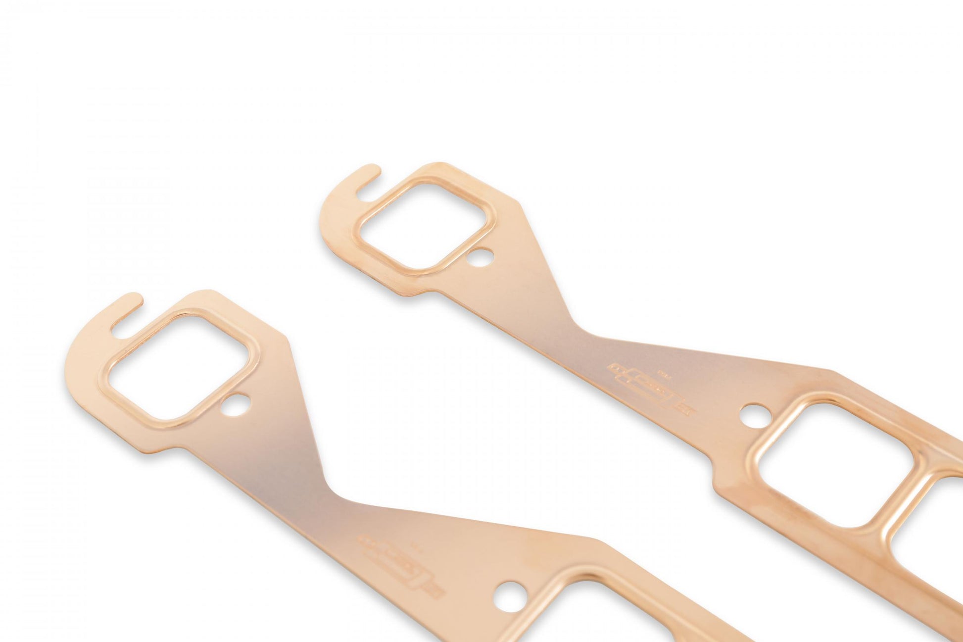 Copper Seal Header Gaskets Port Size 1.45 x 1.55 Fits 1955-1991 Chevrolet 262-400 Gen I Small Block Rectangular Ports Mr Gasket-3