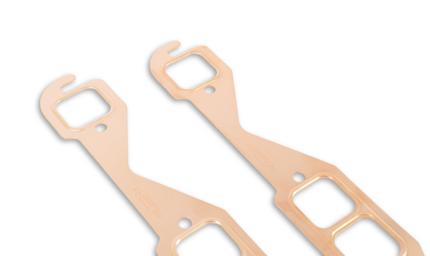Copper Seal Header Gaskets Port Size 1.45 x 1.55 Fits 1955-1991 Chevrolet 262-400 Gen I Small Block Rectangular Ports Mr Gasket-5