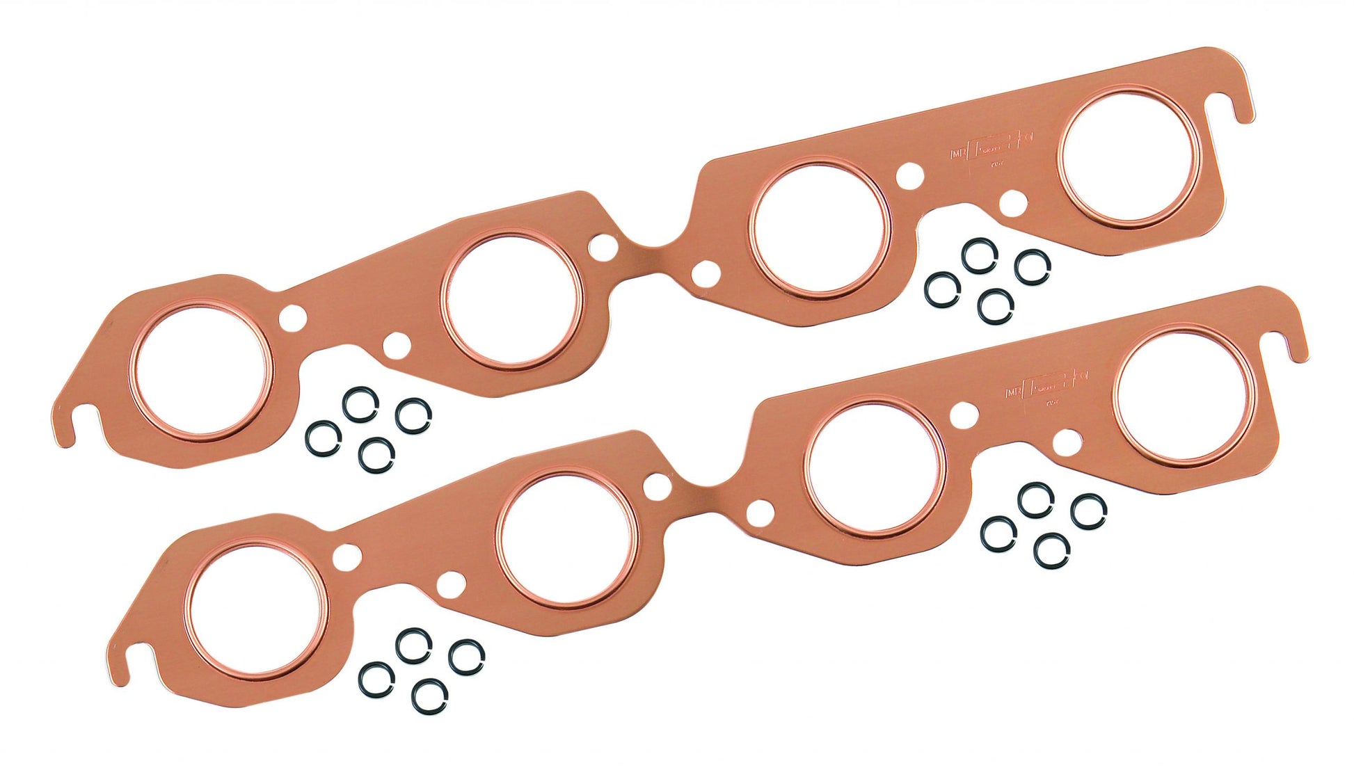 Copper Seal Header Gaskets Fits 1965-1990 Chevrolet 396-454 Big Block with Round Ports Mr Gasket