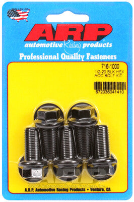 1/2-20 Hex Bolts - Chrome Moly Black Oxide ARP Racing Products-20