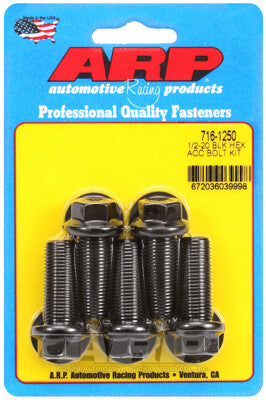 1/2-20 Hex Bolts - Chrome Moly Black Oxide ARP Racing Products-19
