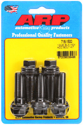 1/2-20 Hex Bolts - Chrome Moly Black Oxide ARP Racing Products-18