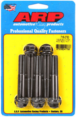 1/2-20 Hex Bolts - Chrome Moly Black Oxide ARP Racing Products-13