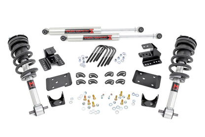 2 Inch Lowering Kit 4 Inch Rear Lowering M1 Silverado/Sierra 1500 (14-18 & Classic) Rough Country