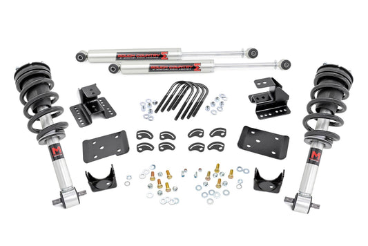 2 Inch Lowering Kit 4 Inch Rear Lowering M1 Silverado/Sierra 1500 (14-18 & Classic) Rough Country
