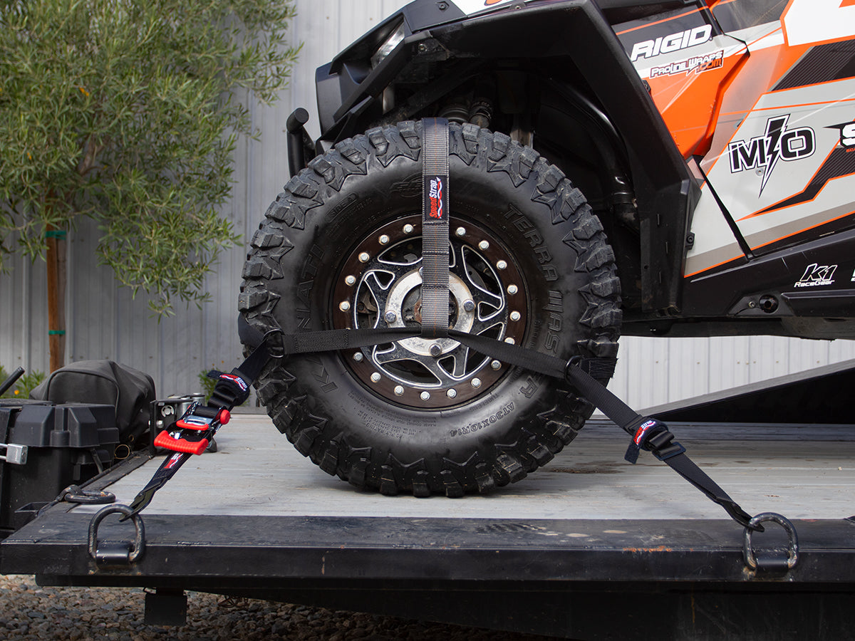 Essential UTV Tire Bonnet Kit Black SpeedStrap-2